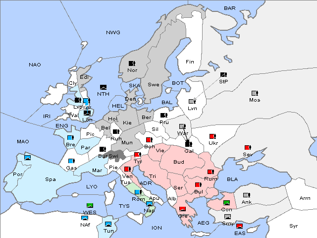 Map Fall 1907 Retreat