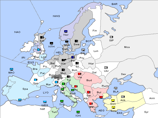 Map Spring 1905 Retreat