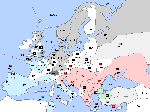 Map Spring 1908 Retreat
