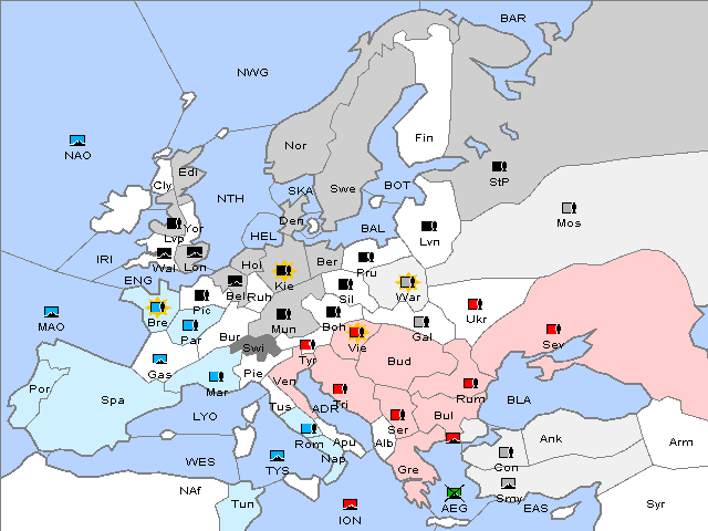 Map Winter 1908 Adjustment