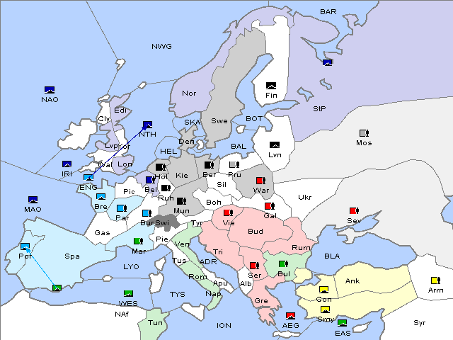 Map Fall 1904 Retreat