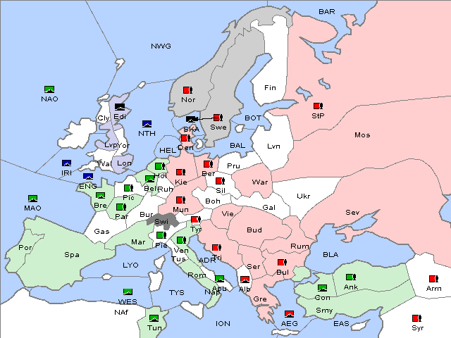 Map Fall 1910 Retreat
