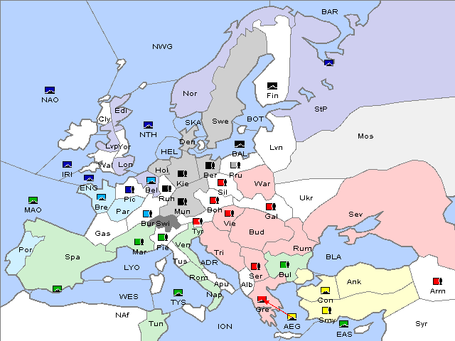 Map Spring 1905 Retreat