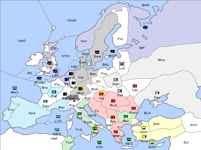 Map Winter 1902 Adjustment