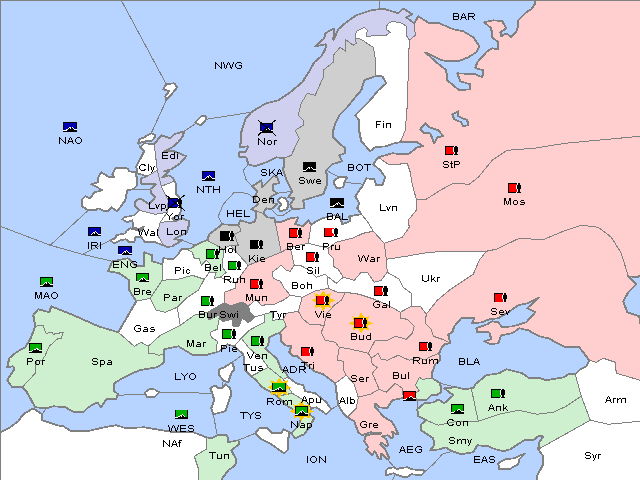 Map Winter 1908 Adjustment