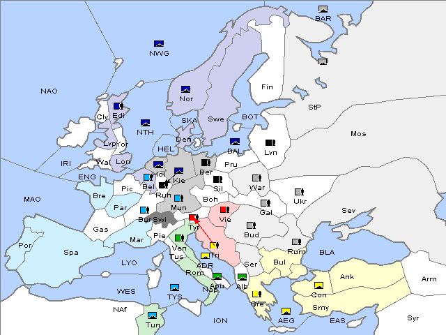 Map Fall 1907 Retreat