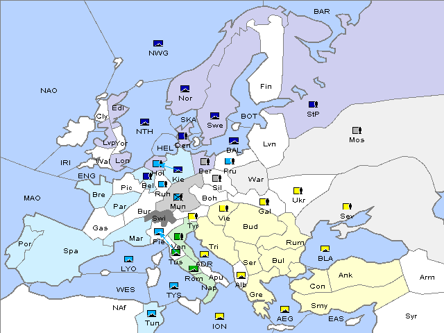 Map Fall 1910 Retreat