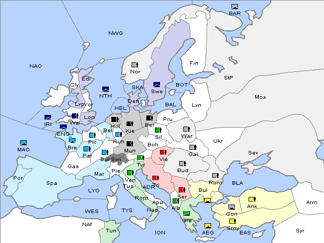 Map Spring 1904 Retreat