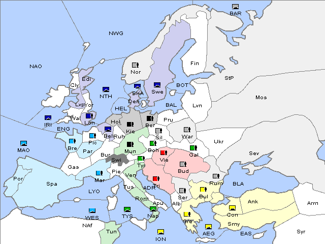 Map Spring 1906 Retreat