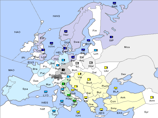 Map Spring 1910 Retreat