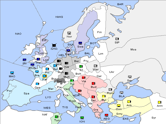 Map Winter 1902 Adjustment