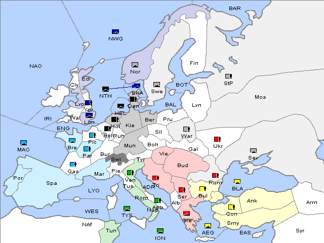 Map Fall 1902 Retreat