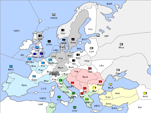 Map Fall 1904 Retreat