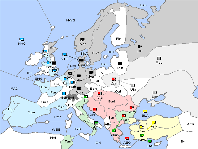 Map Fall 1906 Retreat