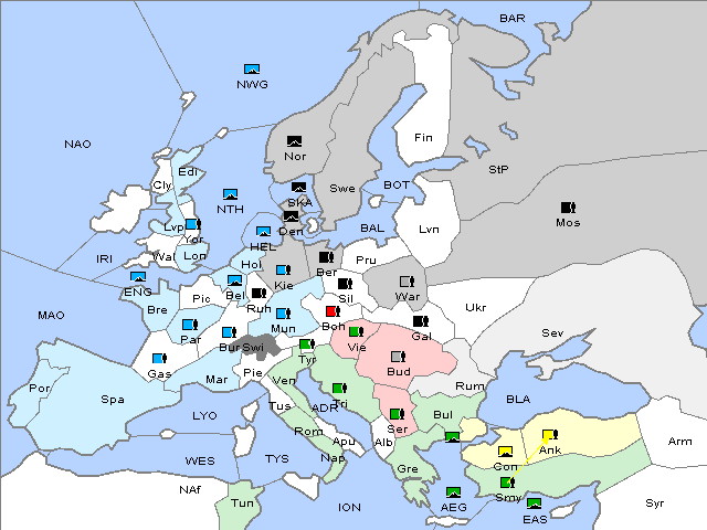 Map Fall 1909 Retreat