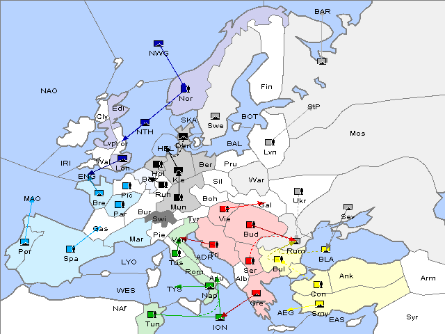Map Spring 1902 Movement