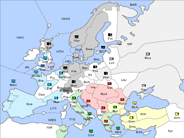 Map Spring 1905 Retreat