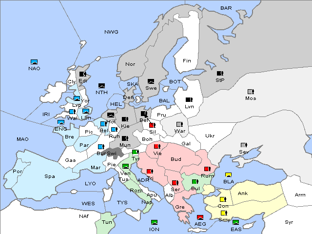Map Spring 1906 Retreat