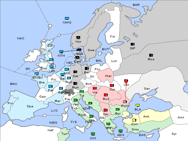 Map Spring 1908 Retreat