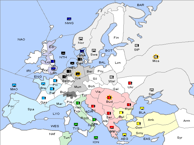 Map Winter 1902 Adjustment