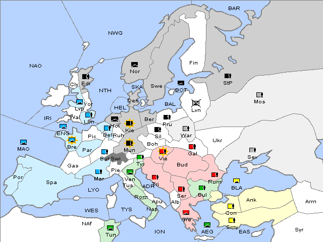 Map Winter 1905 Adjustment