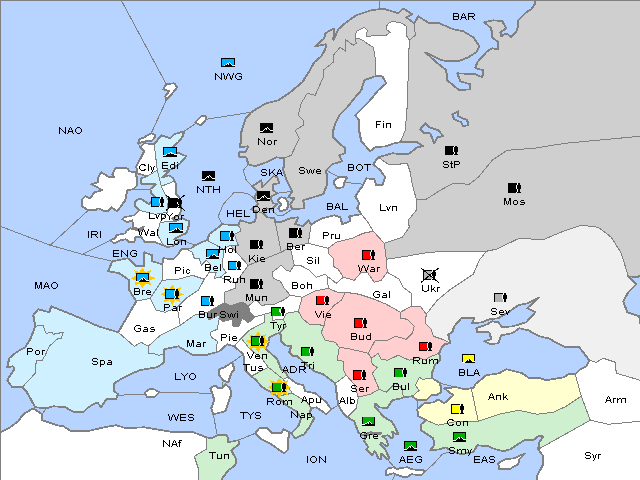 Map Winter 1907 Adjustment