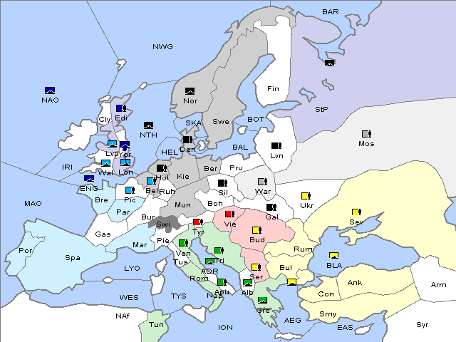 Map Fall 1905 Retreat