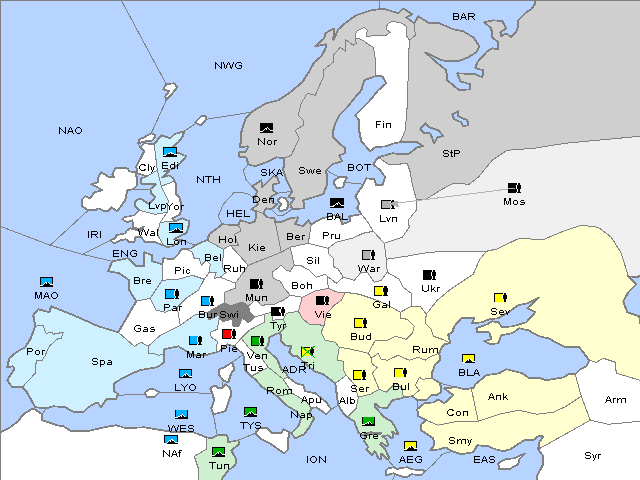 Map Fall 1907 Retreat