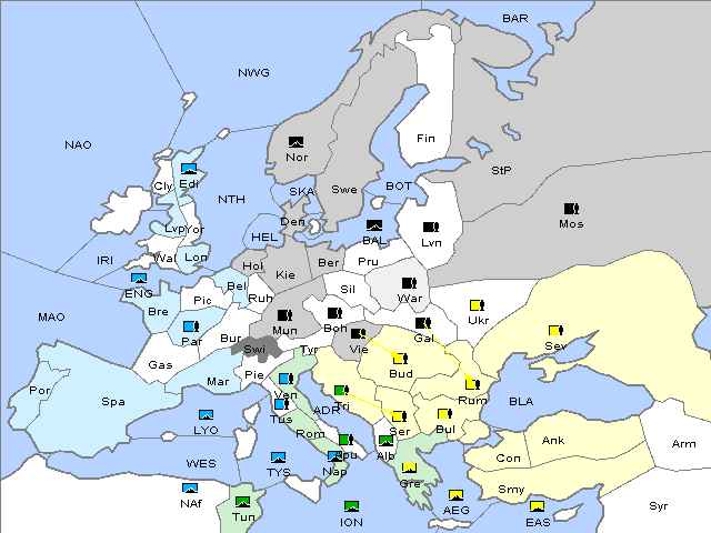 Map Fall 1908 Retreat