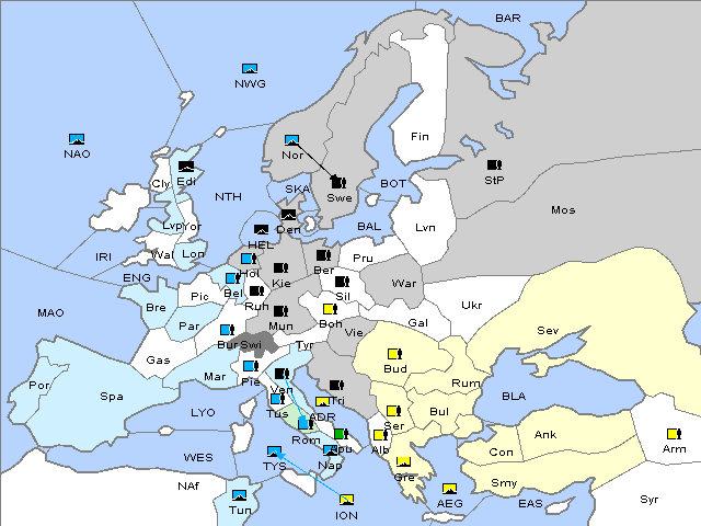 Map Fall 1910 Retreat