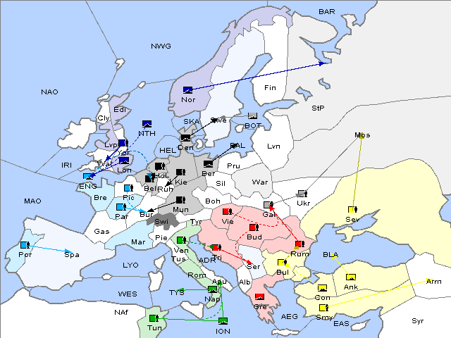 Map Spring 1902 Movement