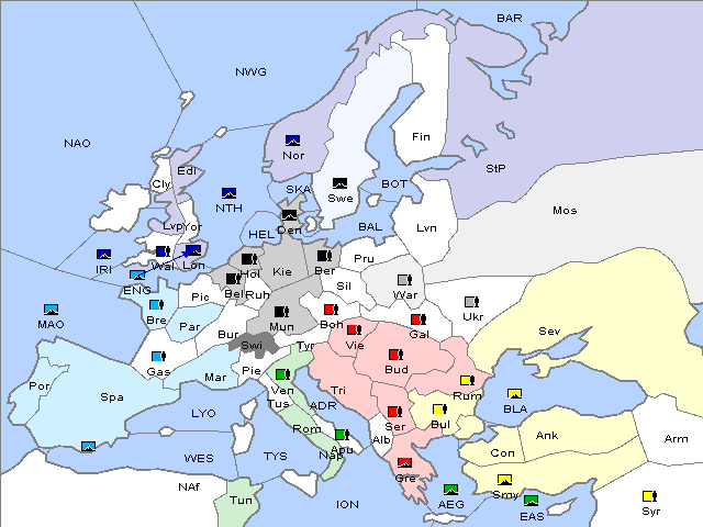 Map Spring 1903 Retreat