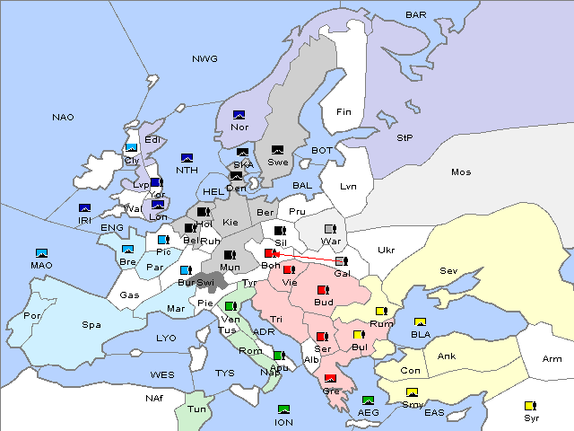 Map Spring 1904 Retreat