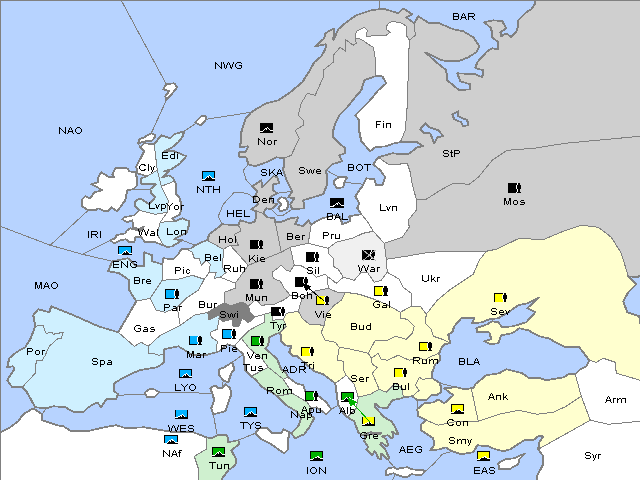 Map Spring 1908 Retreat