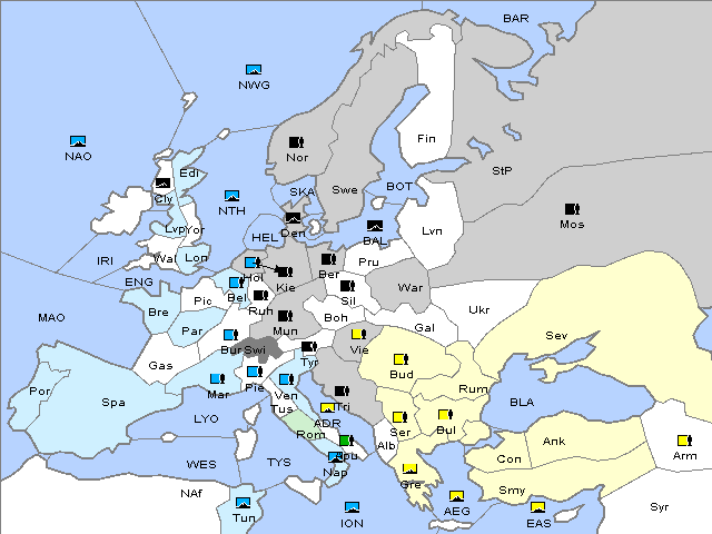 Map Spring 1910 Retreat
