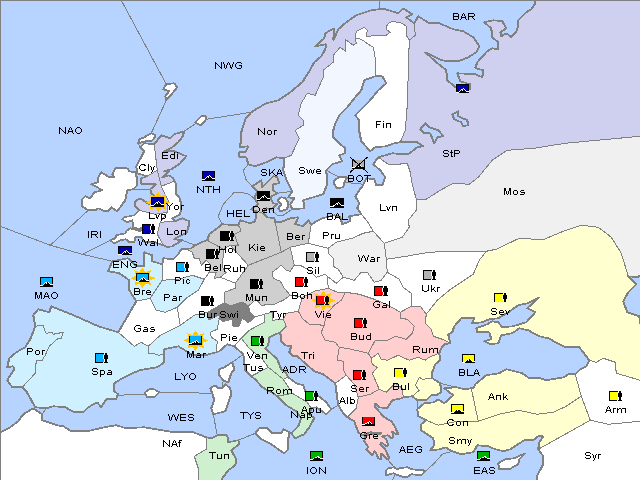 Map Winter 1902 Adjustment