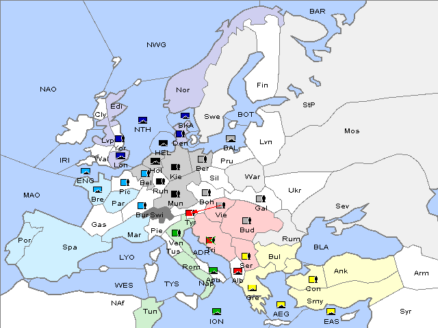Map Fall 1903 Retreat