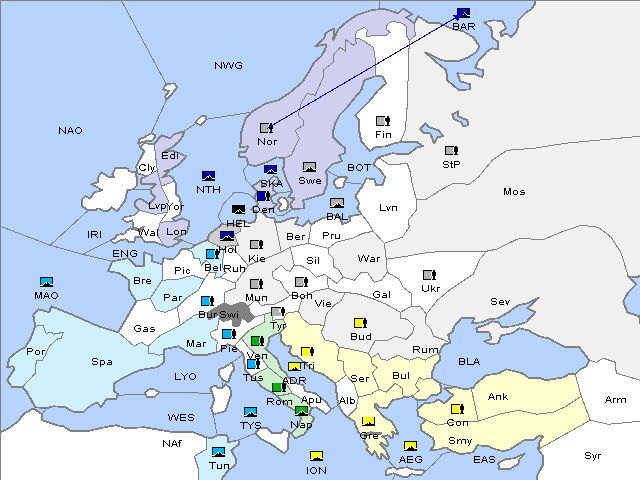 Map Fall 1906 Retreat