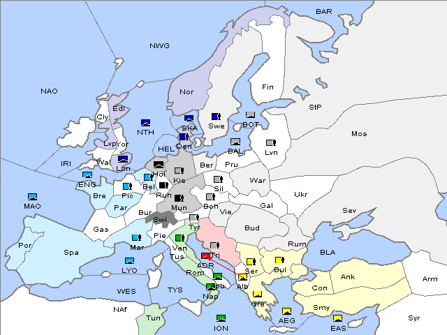 Map Spring 1904 Retreat