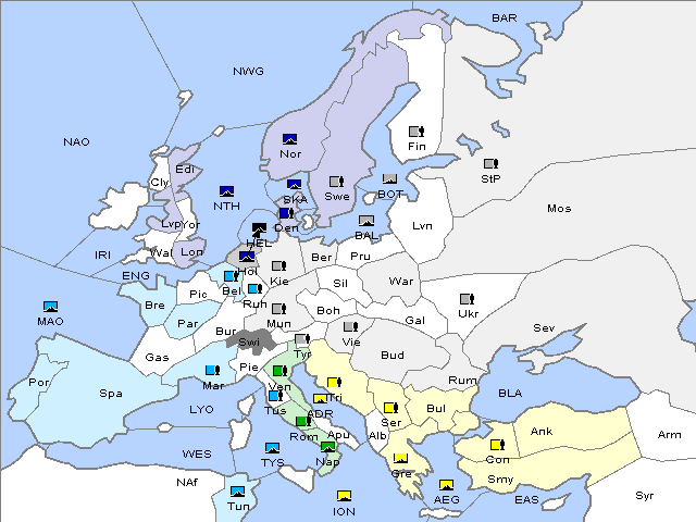 Map Spring 1906 Retreat