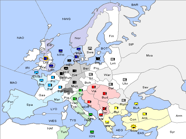 Map Winter 1902 Adjustment