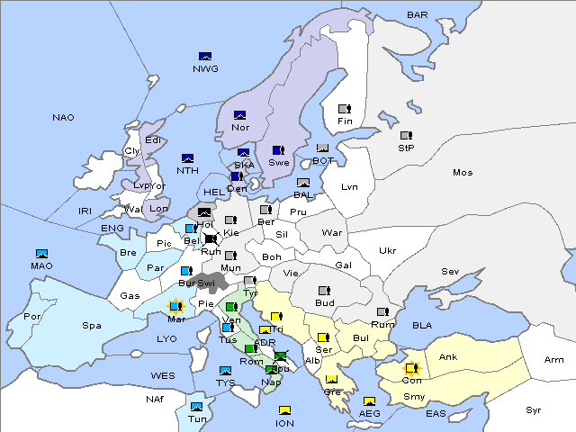 Map Winter 1905 Adjustment