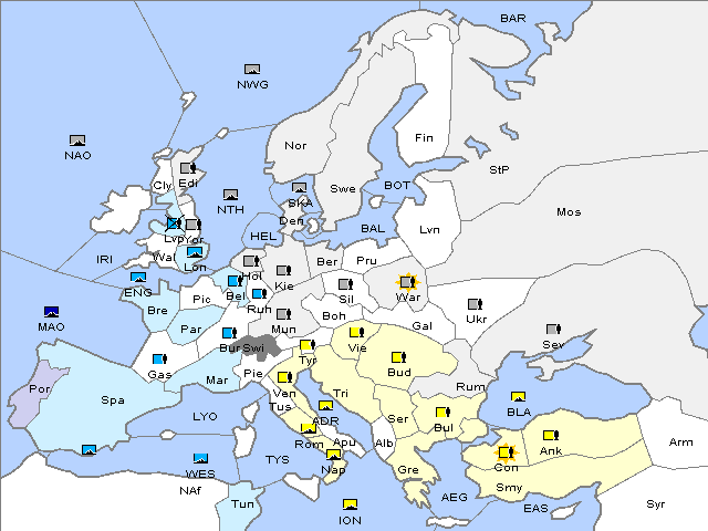 Map Winter 1910 Adjustment