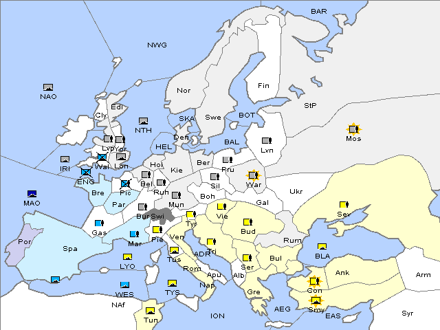 Map Winter 1911 Adjustment