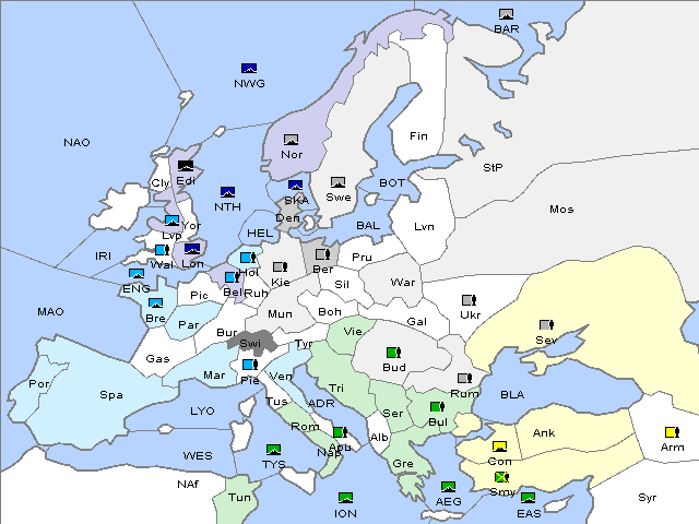 Map Fall 1906 Retreat