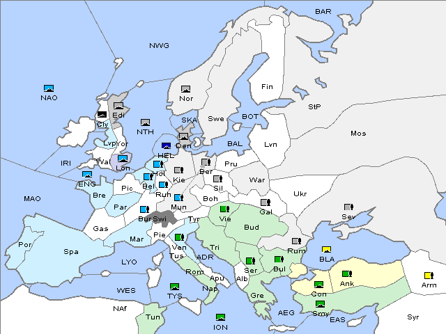 Map Fall 1907 Retreat