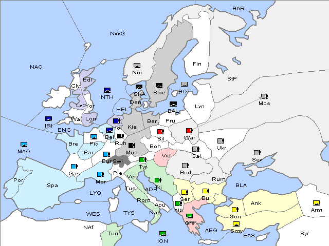 Map Spring 1903 Retreat