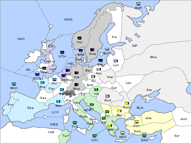 Map Spring 1904 Retreat