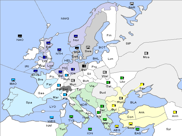 Map Spring 1905 Retreat