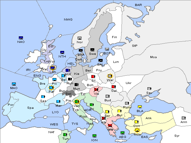 Map Winter 1902 Adjustment